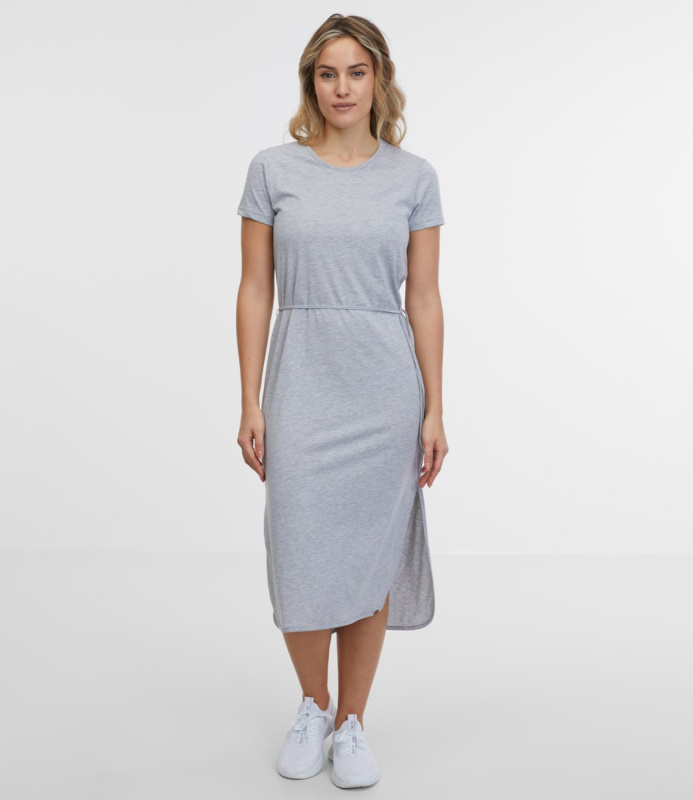 Sam 73 Dámské dlouhé šaty SAM73 Etela šedé Velikost: M