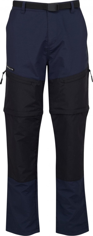 Sam 73 Pánské nylonové kalhoty 2v1 SAM73 Caleb modré Velikost: M