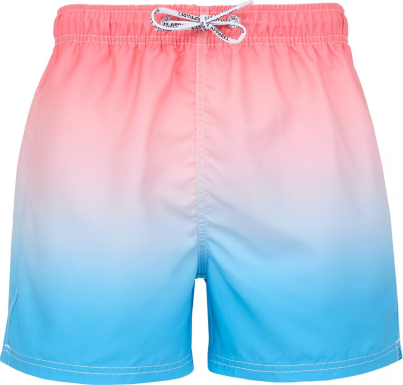 Pánské plavecké šortky SAM 73 Dino růžové Velikost: L