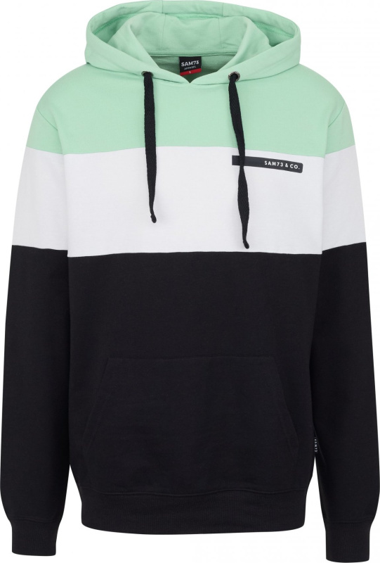 Pánská mikina SAM 73 Gerado zelená Velikost: S