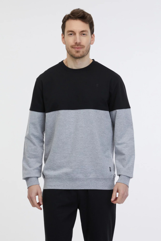 Pánská mikina SAM 73 Hugo šedá Velikost: 2XL
