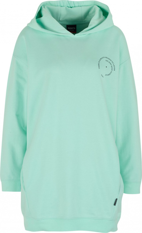 Dámská prodloužená mikina SAM 73 Lola zelená Velikost: 2XL