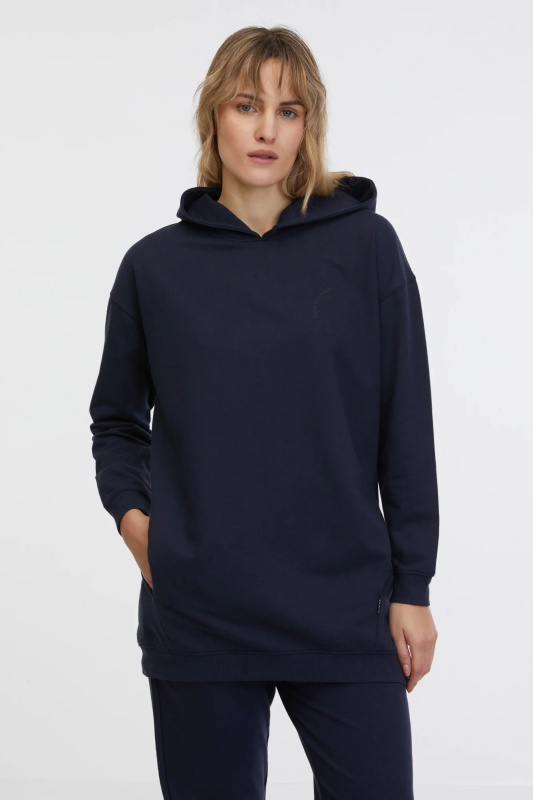 Dámská prodloužená mikina SAM 73 Lola modrá Velikost: 2XL