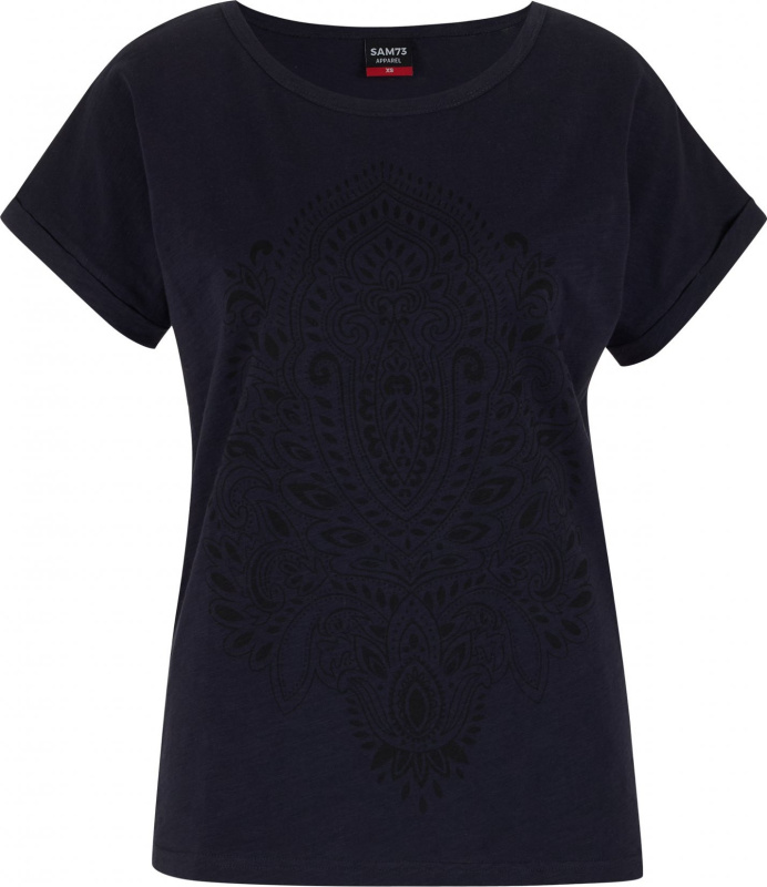 Sam 73 Dámské bavlněné triko SAM73 Nazarena modré Velikost: S
