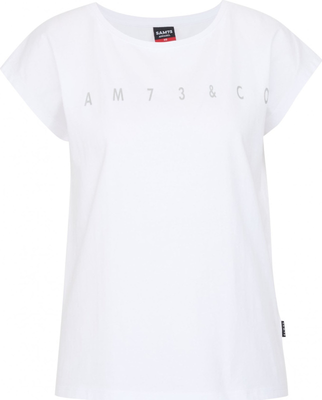 Sam 73 Dámské bavlněné triko SAM73 Octavia bílé Velikost: S