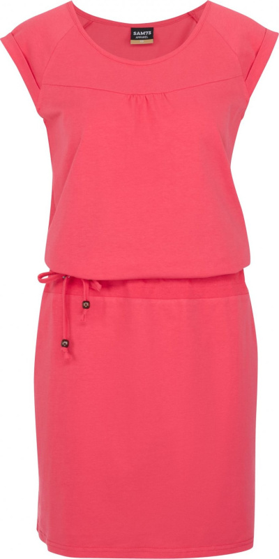 Sam 73 Dámské letní šaty SAM73 Perla červené Velikost: XL