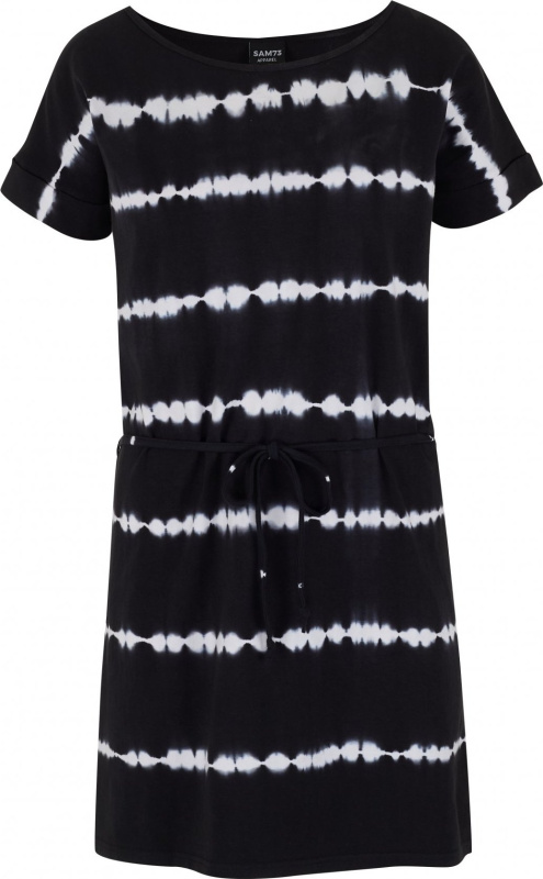 Sam 73 Dámské bavlněné šaty SAM73 Raquel černé Velikost: XS
