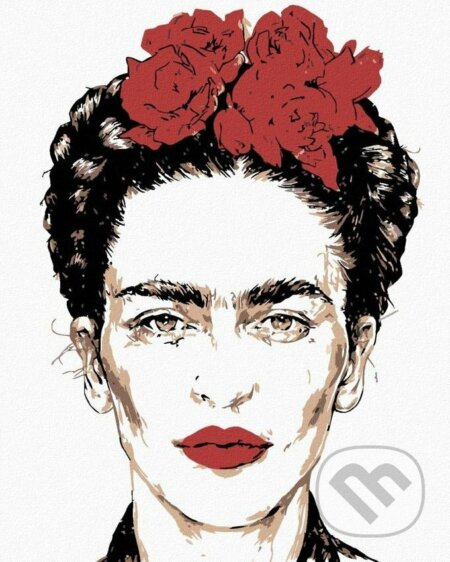 Malování podle čísel: Frida Kahlo (40 x 50 cm) - neuveden