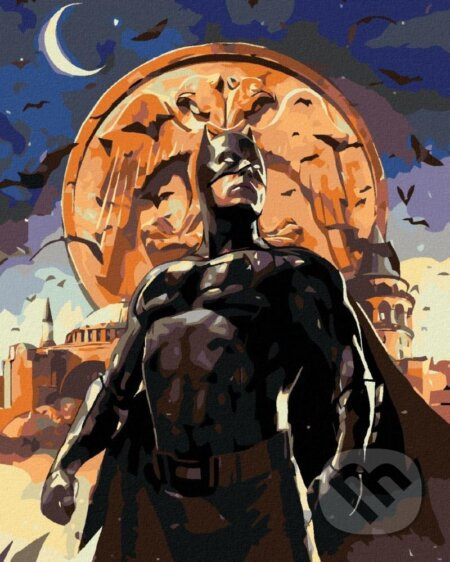 Malování podle čísel: Batman - v nočním městě (40 x 50 cm)