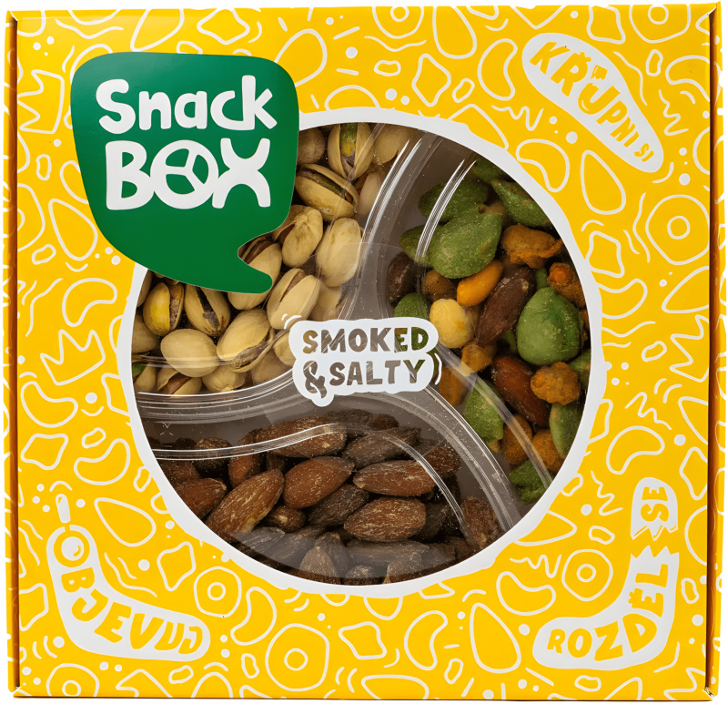 Snack Box Smoked & Salty kusy 1 ks