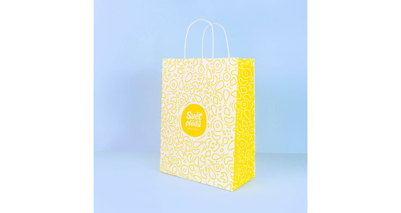 Papírová taška Svět plodů kusy 1 ks