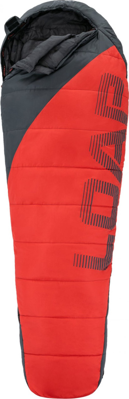 Mumiový spací pytel LOAP Illimani červená/šedá Velikost: R