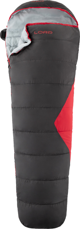 Mumiový spací pytel LOAP Phase šedá/Červená Velikost: L