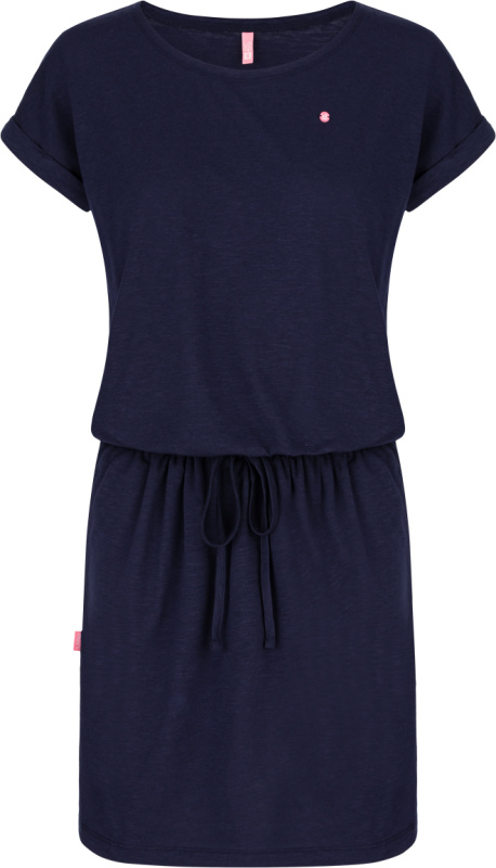 Dámské sportovní šaty LOAP Bladana Tmavě modrá Velikost: XS