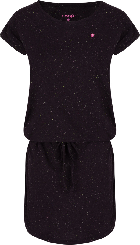 Dámské šaty LOAP Burget Tmavě modrá Velikost: S