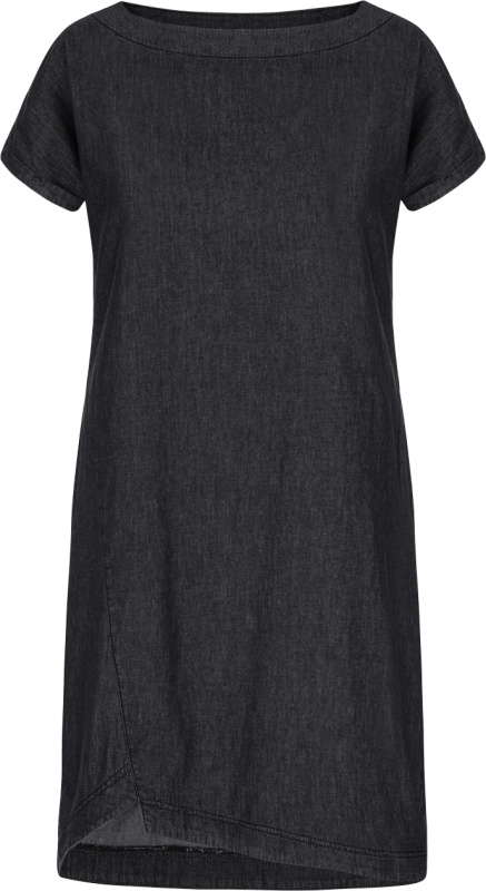 Dámské bavlněné šaty LOAP Diviniss Černá Velikost: M