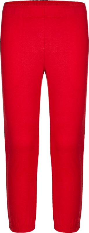 Dětské bavlněné tepláky LOAP Doxis červená Velikost: 134/140