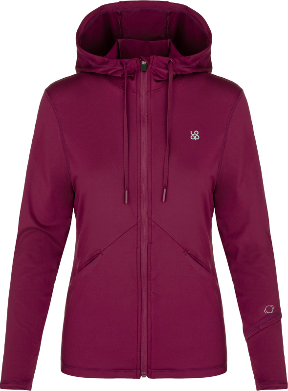 Dámská funkční mikina LOAP Melena Fialová Velikost: M