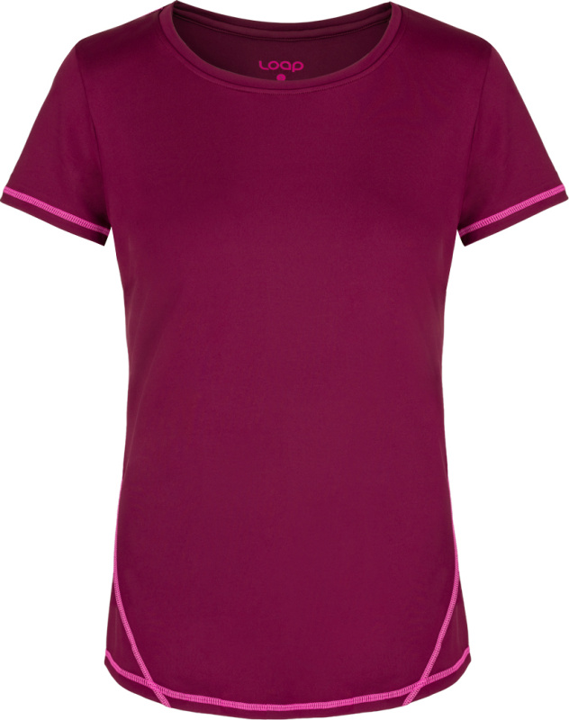 Dámské funkční triko LOAP Melisa Fialová Velikost: XS