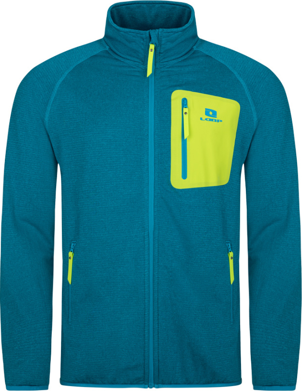 Pánská sportovní mikina LOAP Motol modrá Velikost: S