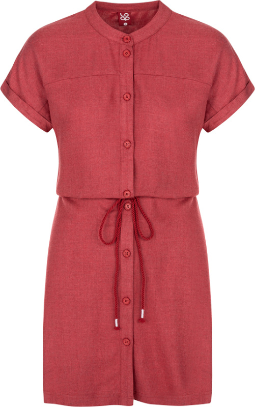 Dámské šaty LOAP Nella Červená Velikost: S