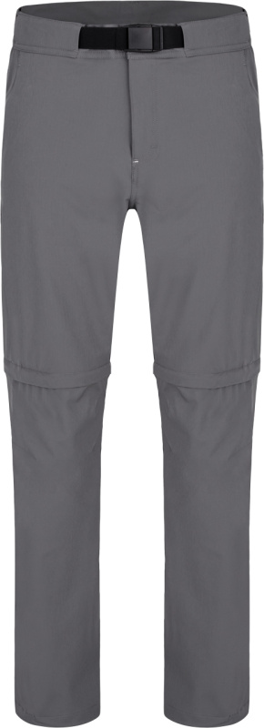 Pánské softsellové kalhoty 2v1 LOAP Urman šedá Velikost: XL