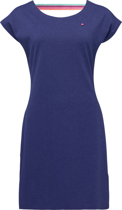 Dámské bavlněné šaty LOAP Aubrieta modrá Velikost: M