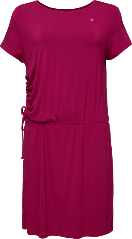 Dámské bambusové šaty LOAP Brevora červené Velikost: L