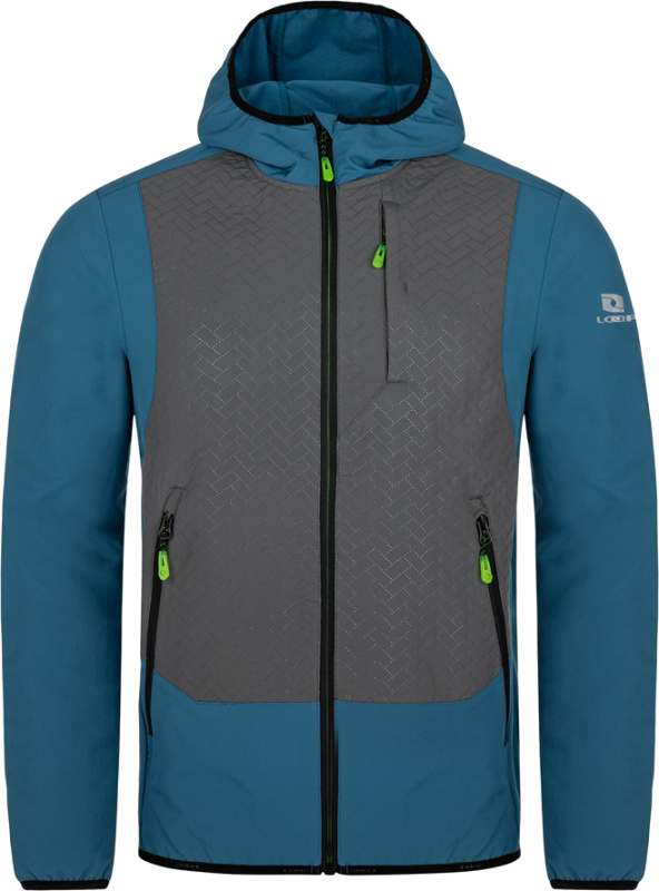 Pánská outdoorová bunda LOAP Urelon tmavě modrá/šedá Velikost: S