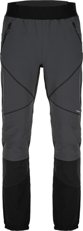 Pánské outdoorové kalhoty LOAP Urban tmavě šedá/černá Velikost: XL
