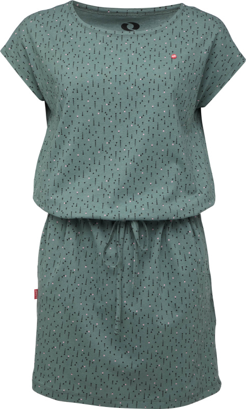 Dámské letní šaty LOAP Baskela zelené Velikost: XS