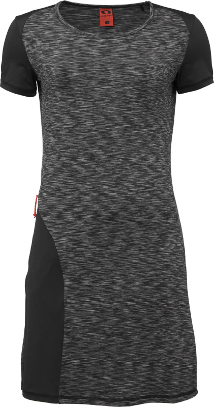 Dámské sportovní šaty LOAP Mapsa šedé Velikost: XS