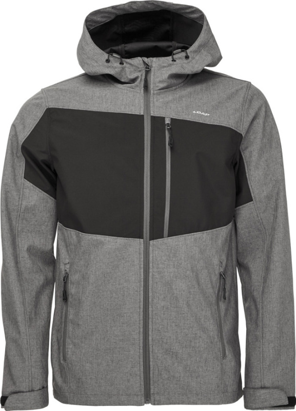 Pánská softshellová bunda LOAP Ladan šedá Velikost: XXL