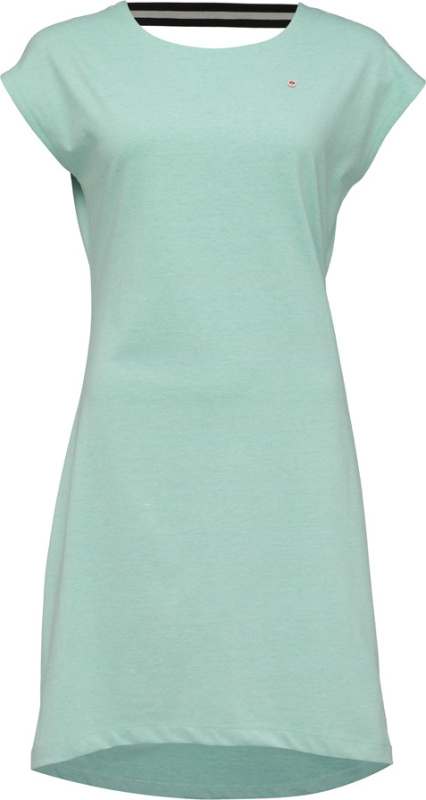 Dámské bavlněné šaty LOAP Audana zelené Velikost: S