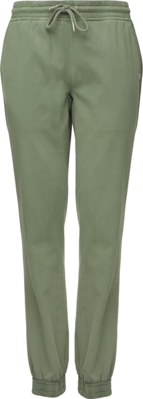 Dámské bavlněné kalhoty LOAP Digama zelené Velikost: XXL