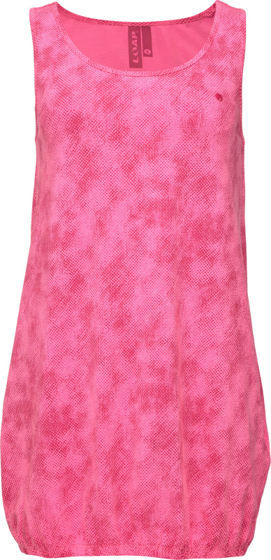 Dámský bavlněný top LOAP Abhana růžový Velikost: L