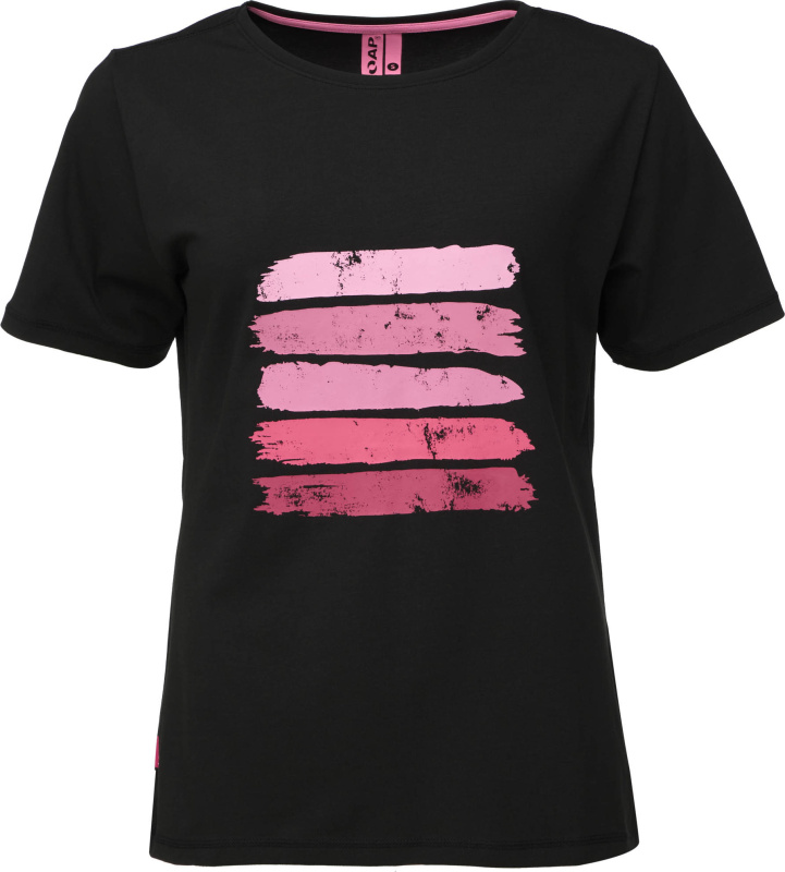 Dámské bavlněné tričko LOAP Abnelis černé Velikost: XS