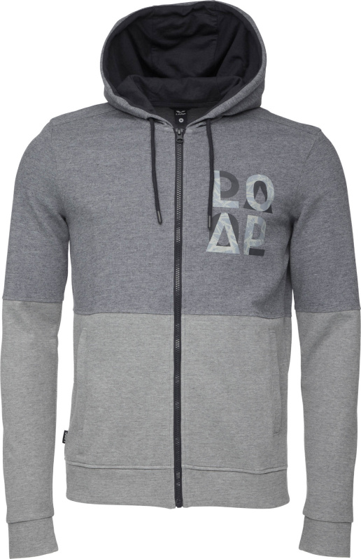 Pánská mikina LOAP Ecodon šedá Velikost: M