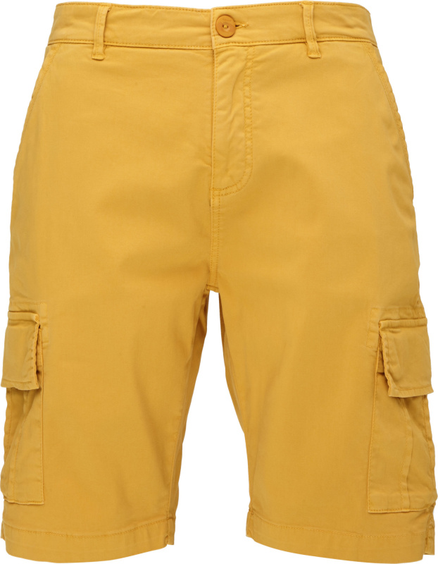 Pánské bavlněné šortky LOAP Vanas žluté Velikost: XL