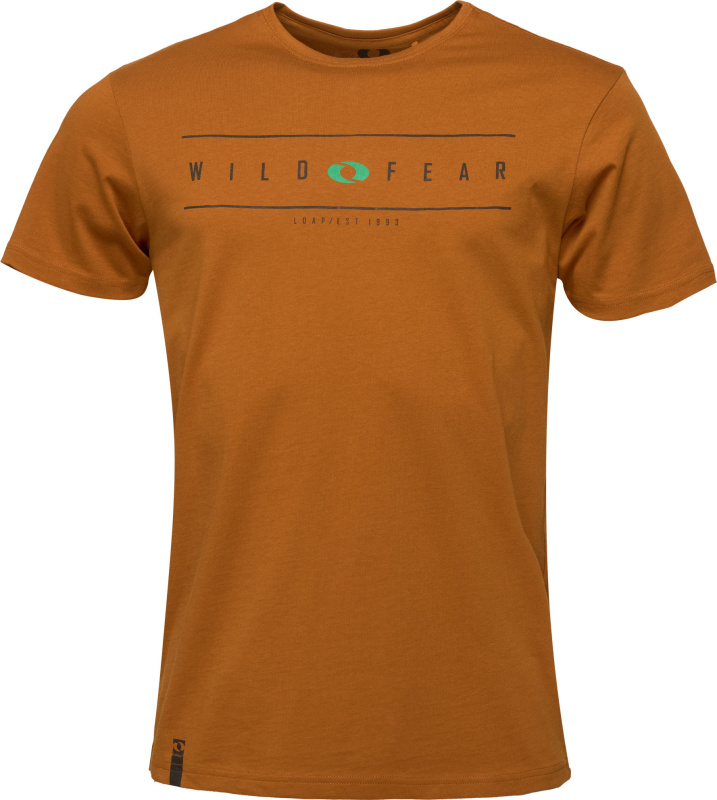 Pánské bavlněné tričko LOAP Brodar hnědé Velikost: M