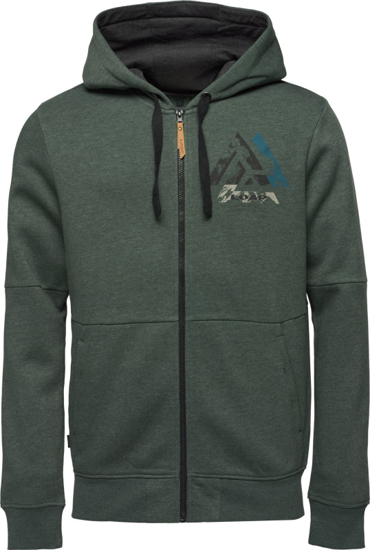 Pánská mikina LOAP Edcar zelená Velikost: XXXL