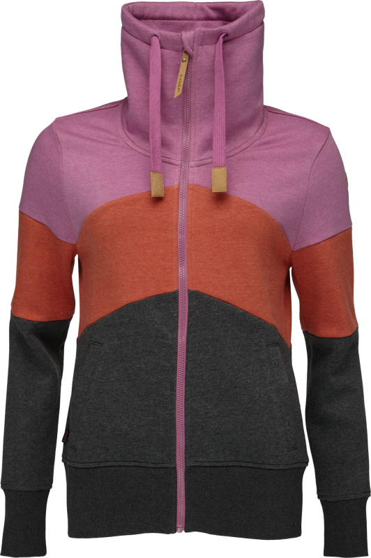 Dámská bavlněná mikina LOAP Ebveta růžová Velikost: L