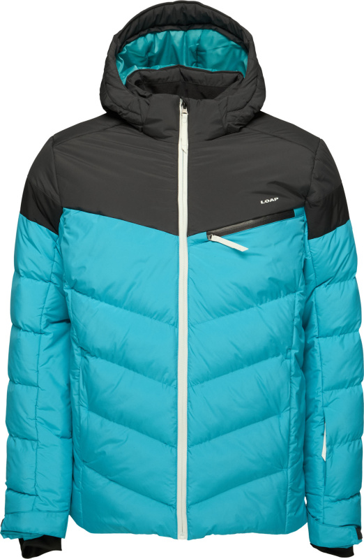 Pánská lyžařská bunda LOAP Oridor Modrá/Tmavě šedá Velikost: XL