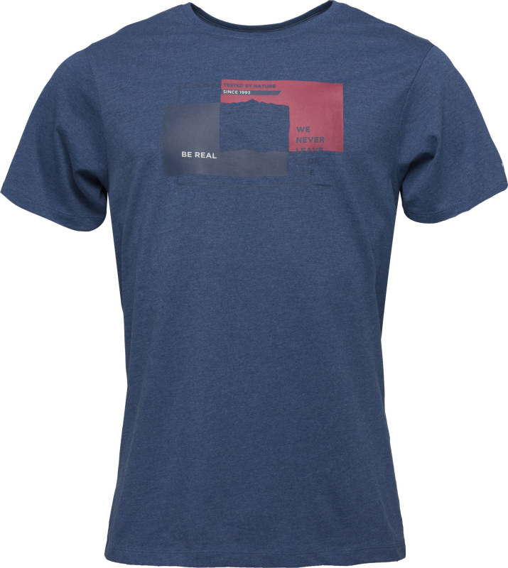 Pánské tričko LOAP Bohem modré Velikost: L