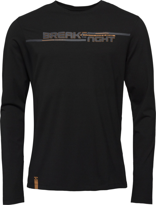 Pánské bavlněné tričko LOAP Almur černé Velikost: L