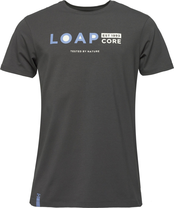 Pánské bavlněné tričko LOAP Alhon šedé Velikost: S