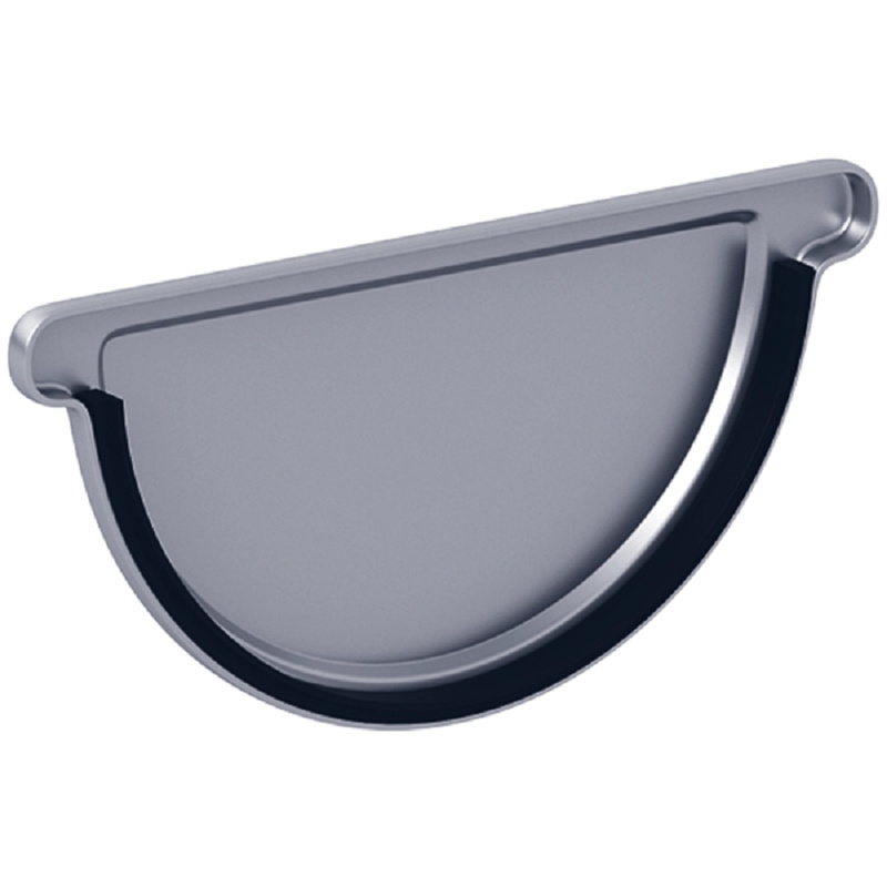 COVERNIT Pozinkované čelo žlabu s těsněním, systém 333/100