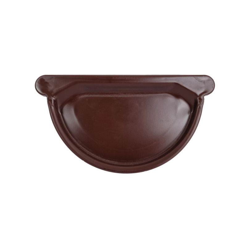 COVERNIT Čelo žlabu 250/80 s těsněním čokoládově hnědé RAL 8017, 250 mm