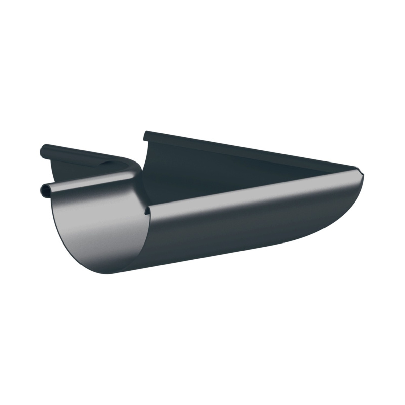 COVERNIT Roh žlabu 250/80 vnější antracitově šedý RAL 7016, 250 mm