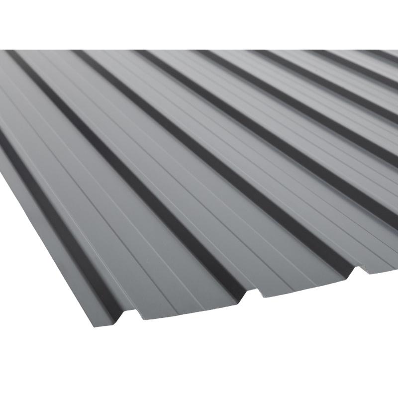 COVERNIT Trapézový plech T12 grafitová RAL 7024, 2000 x 910 mm